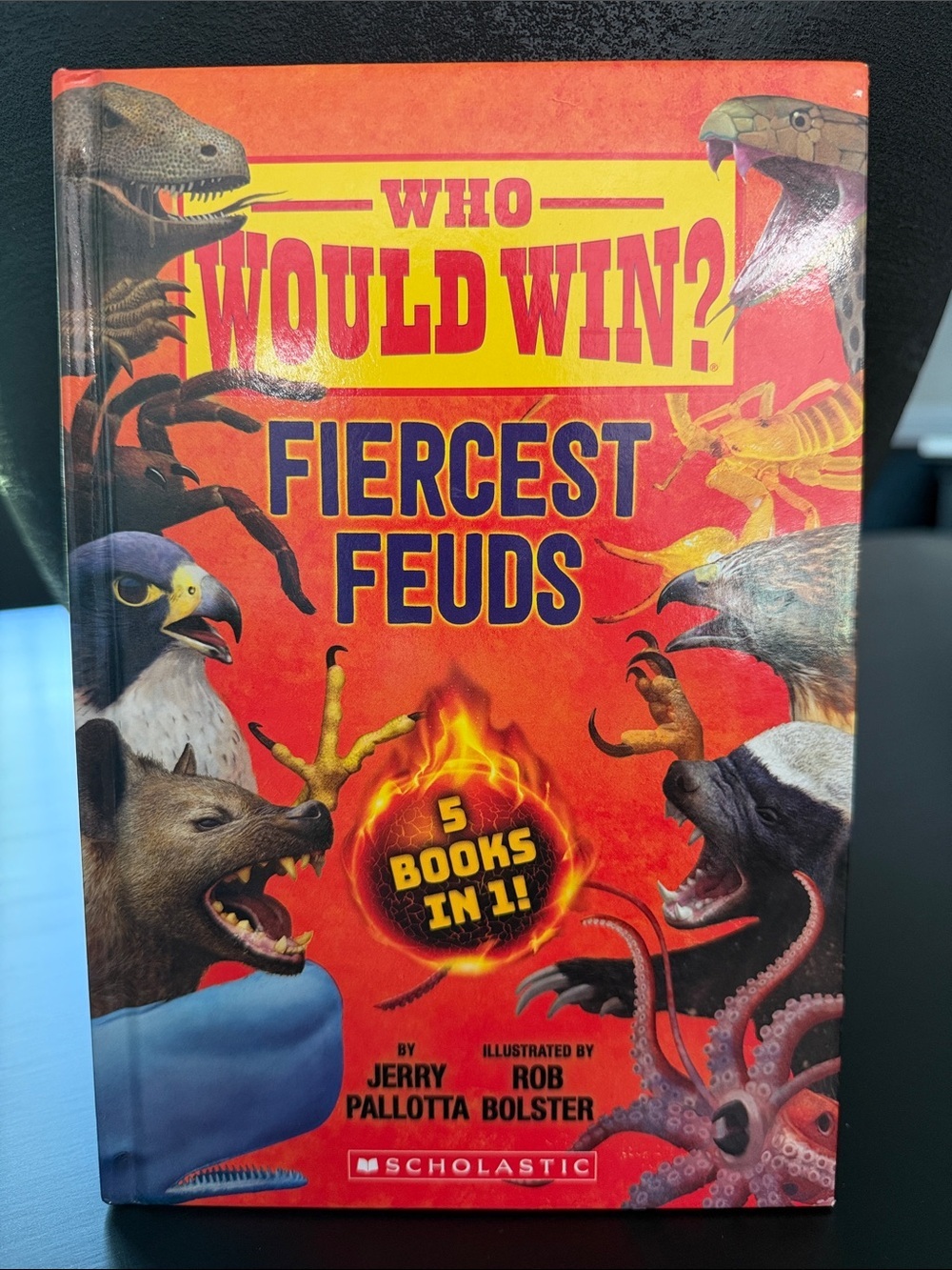 Scholastic Kids Book Who Would Win? Fiercest Feuds by Jerry Pallotta